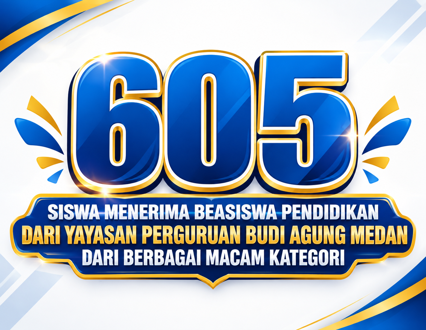PENYALURAN BEASISWA YAYASAN